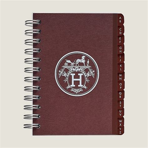 hermes ulysee notebook|hermes mini notebook refill.